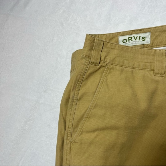 Orvis Men's Ultimate Khakis Twill Plain Front Pants size 42 - Picture 9 of 10